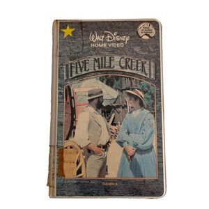 Walt Disney Home Video VHS Five Mile Creek Volume 4 Color 95 Minutes
